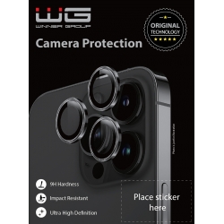 Ochranné sklo - Camera Glass iPhone 14/14 Plus - black