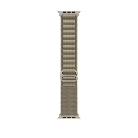 Řemínek Apple Watch 49mm Olive Alpine Loop – M