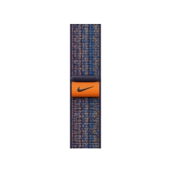 Řemínek Apple Watch 45mm Game Royal - Orange Nike Sport Loop