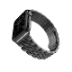 Řemínek Apple Watch 44/45 mm kovový - black
