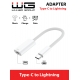 Adaptér USB-C - Lightning - white