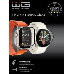Ochranná fólie PMMA Apple Watch Ultra/Ultra 2 - černá