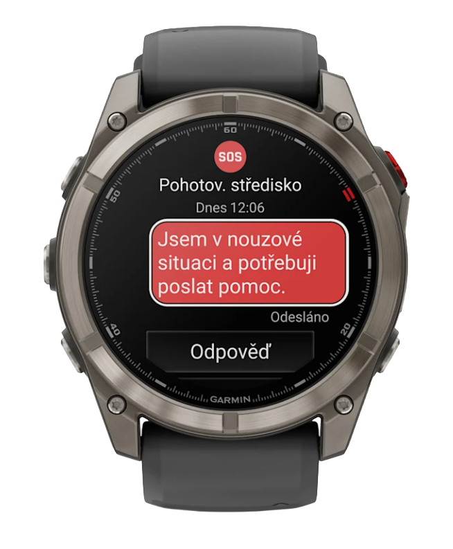 Chytré hodinky Garmin Fenix 8 Pro – 51 mm - černá - Obrázek 2