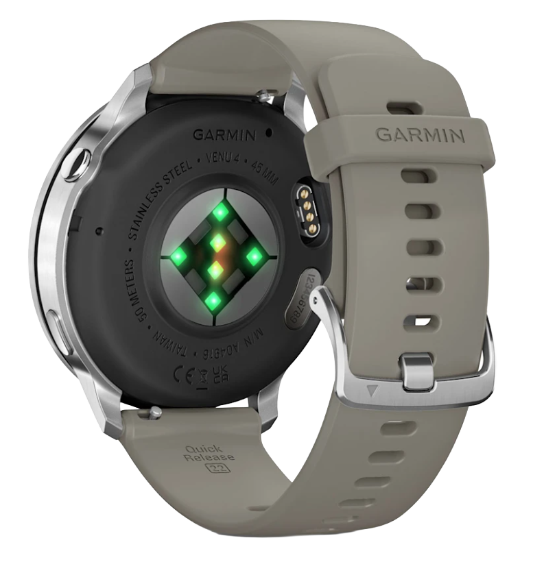 Chytré hodinky Garmin Venu 4 - 45 mm - stříbrná&šedá - Obrázek 4