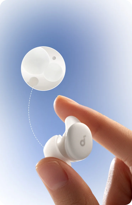Sluchátka Anker soundcore Sleep A30 - bílá - Obrázek 3