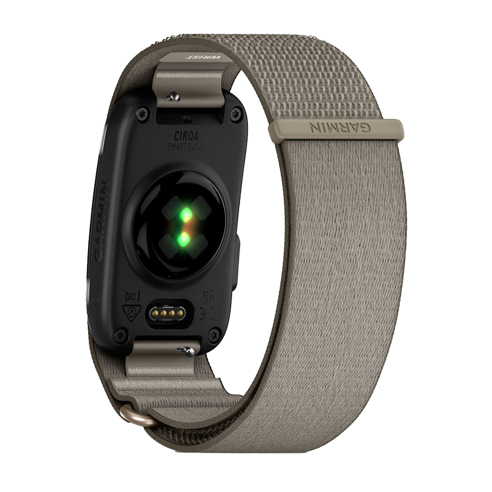 Chytrý bezdisplejový náramek Garmin CIRQA Smart Band, vel. S-M - šedá - Obrázek 3