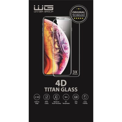 Ochranné sklo 4D Full Glue Xiaomi Redmi A7 Pro - černá