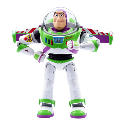 Robot Toy Story Buzz Rakeťák - bílo zelená