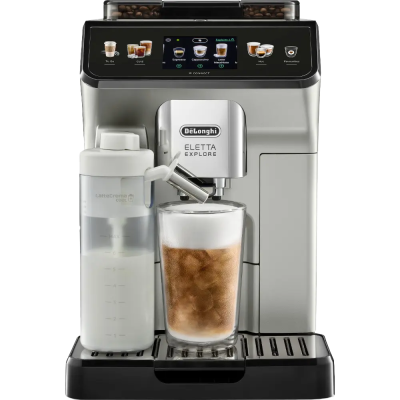 Automatický kávovar De'Longhi Eletta Explore ECAM450.65.S - stříbrná