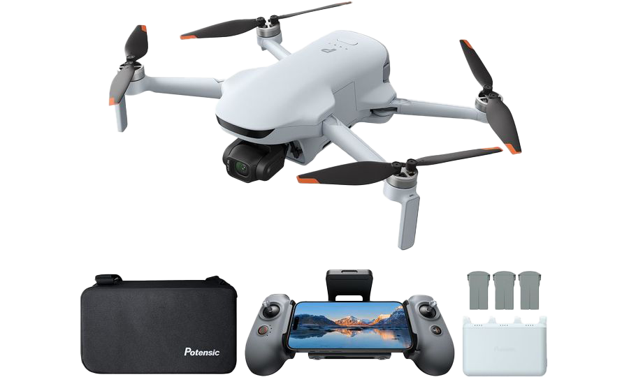 Dron Potensic ATOM 3 Standard Remote FMC - bílá