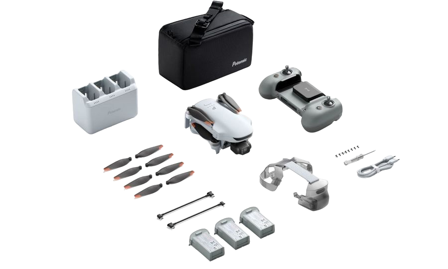 Dron Potensic ATOM 3 Standard Remote FMC - bílá - Obrázek 2