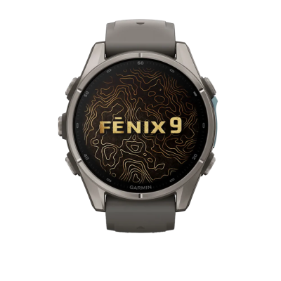 Chytré hodinky Garmin Fenix 9 - 43mm - šedá
