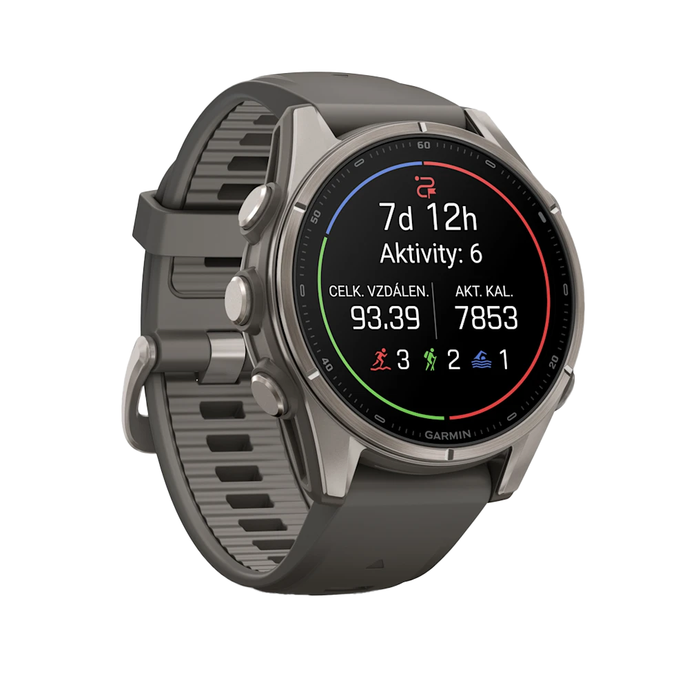 Chytré hodinky Garmin Fenix 9 - 43mm - šedá - Obrázek 7