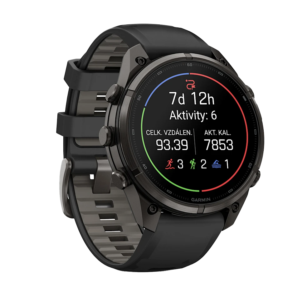 Chytré hodinky Fenix 9 Pro - 47mm - černá - Obrázek 6