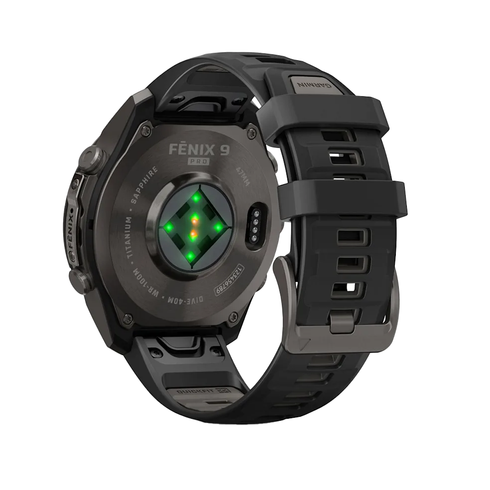 Chytré hodinky Fenix 9 Pro - 47mm - černá - Obrázek 4